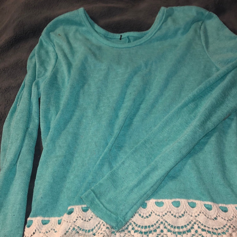 cute green long sleeve